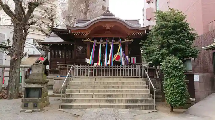 池尻稲荷神社の本殿・本堂