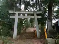 雷神社の鳥居