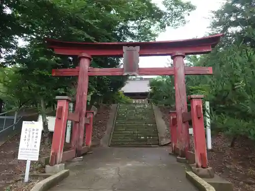 蛟蝄神社門の宮の鳥居