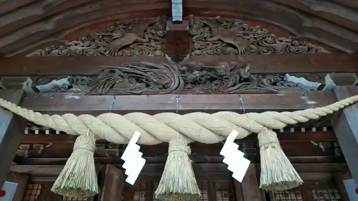 越中一宮 髙瀬神社の本殿・本堂