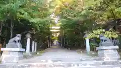 士別神社の狛犬