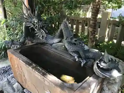  六本木天祖神社の手水舎