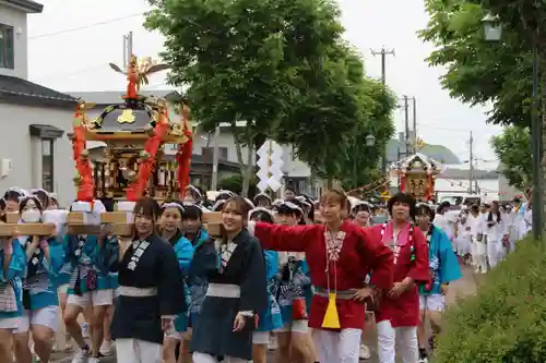 釧路一之宮 厳島神社のお祭り