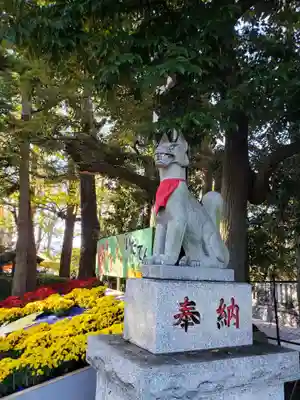 笠間稲荷神社の狛犬