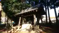 神明神社の手水舎