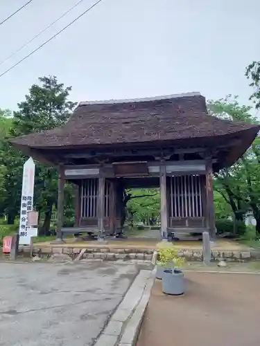 陸奥国分寺薬師堂の山門・神門