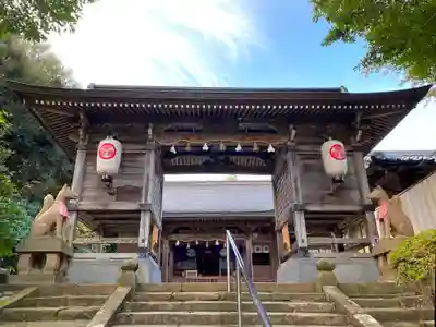 松江城山稲荷神社の山門・神門