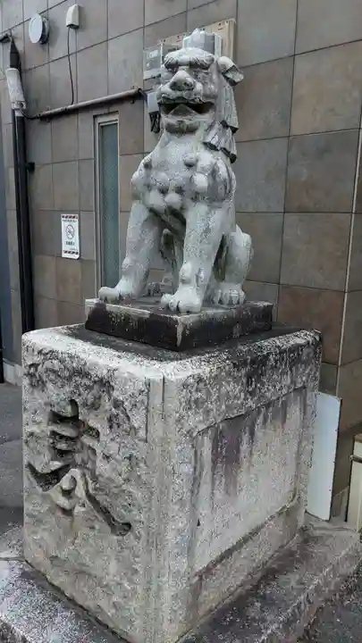 宇治神社御旅所の狛犬