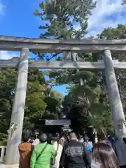 寒川神社の鳥居