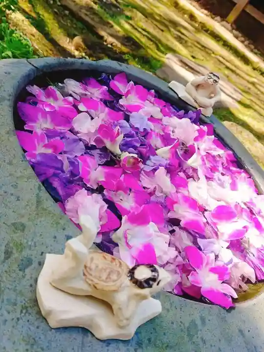 かっぱの寺 栖足寺の手水舎