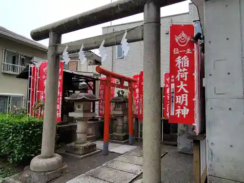 穏田神社の末社・摂社