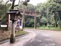 明治神宮の鳥居