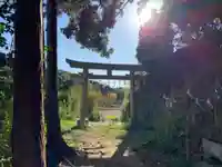若宮八幡神社の鳥居