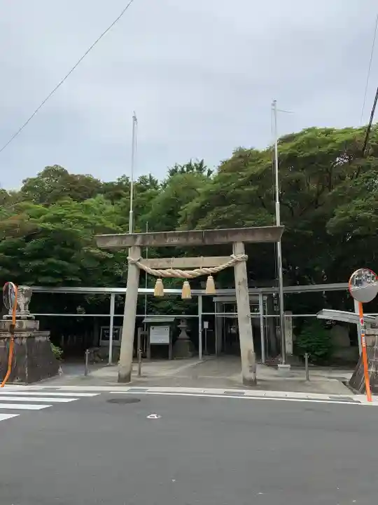 鵜森神社の鳥居
