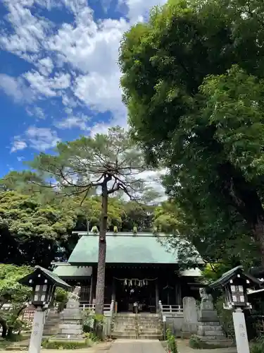 用賀神社の本殿・本堂