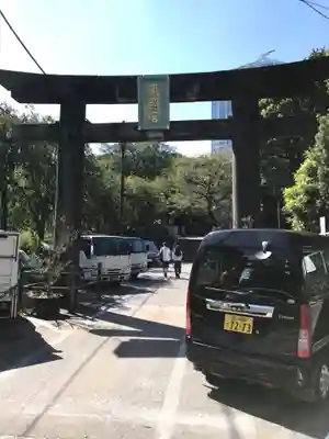 芝東照宮の鳥居