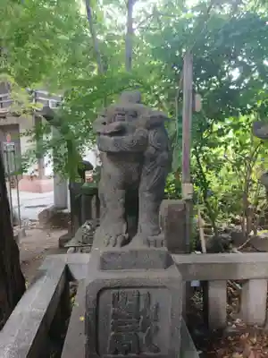 小野照崎神社の狛犬