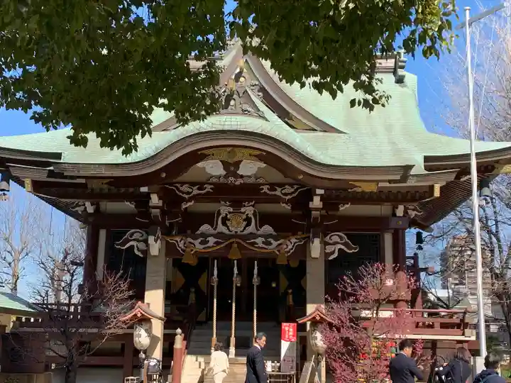 諏訪神社の本殿・本堂