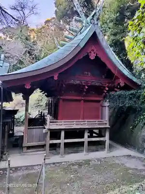 洲崎神社の本殿・本堂