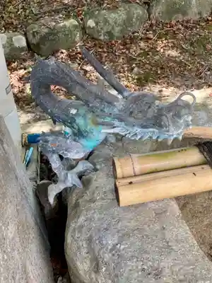 豊満神社の手水舎