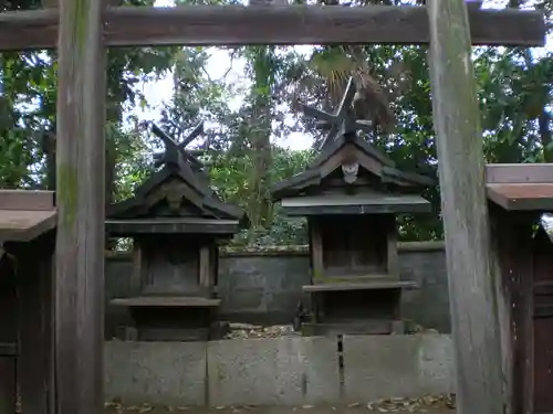 森市神社（村屋坐彌冨都比賣神社摂社）の末社