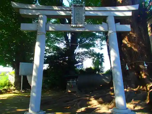 宮鍋神社の鳥居