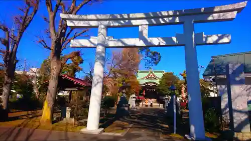 勝利八幡神社の鳥居
