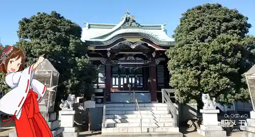 諏訪神社の本殿・本堂