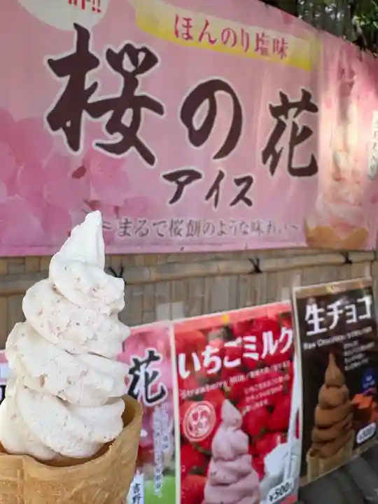 寛永寺不忍池弁天堂の食事