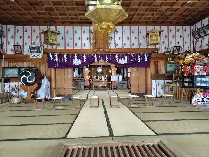 留萌神社の本殿・本堂