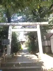 東玉川神社の鳥居