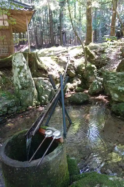 若狭彦神社(上社)の手水舎