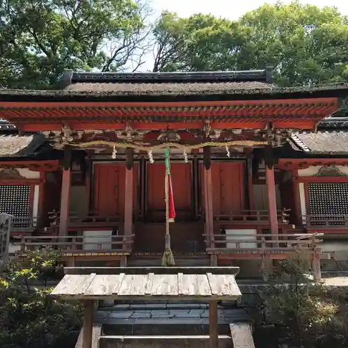 休ヶ岡八幡宮（薬師寺境内社）の本殿