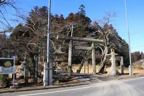 鹿島大神宮の鳥居