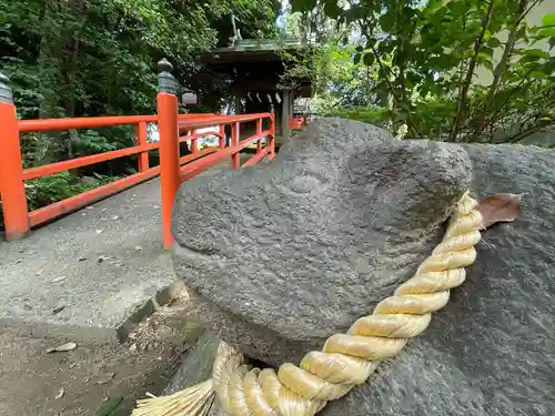 葛西神社の狛犬