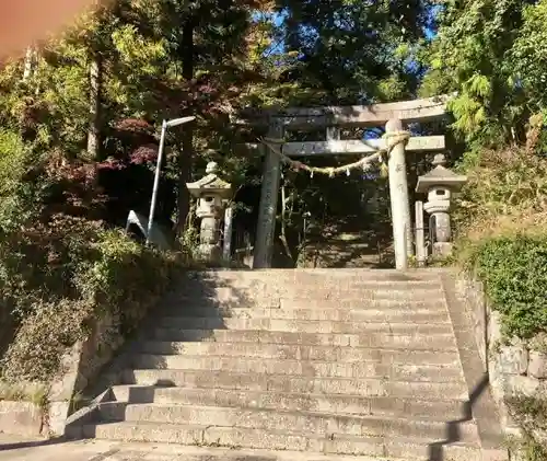 瀧山東照宮の鳥居