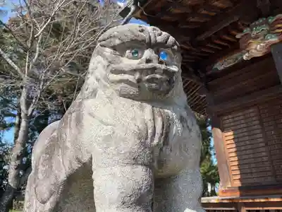 人丸神社(小中町)の狛犬