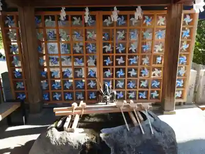 御嶽神社茅萱宮の手水舎