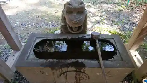 王禅寺の手水舎