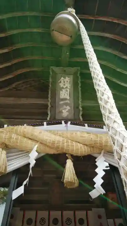 西寒多神社の本殿・本堂