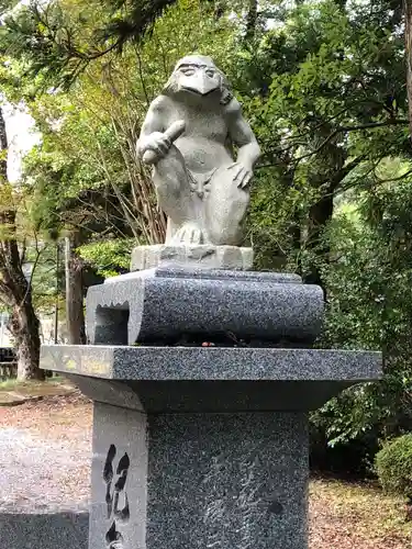 雲八幡宮の狛犬