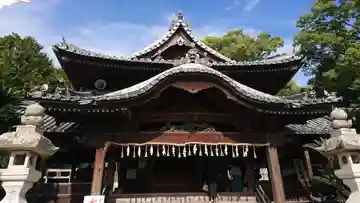 赤穂八幡宮の本殿・本堂