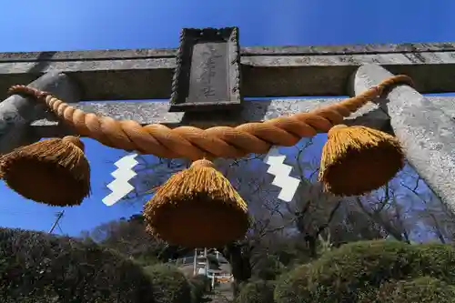 長屋神社の鳥居