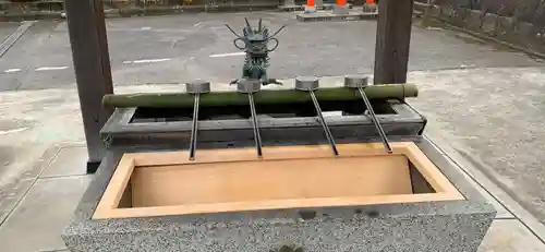 武蔵第六天神社の手水舎