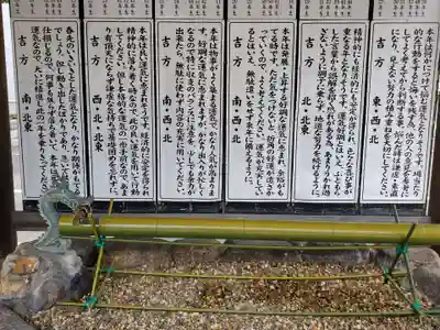 和田神社の手水舎