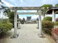 河田神社の鳥居