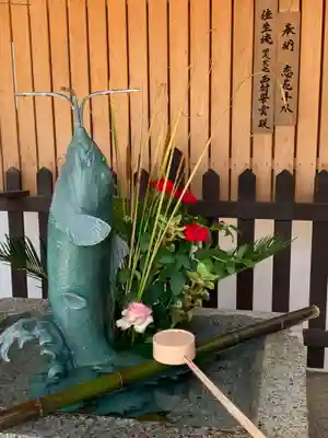 北野天満神社の手水舎