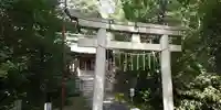 忍 諏訪神社・東照宮 の鳥居