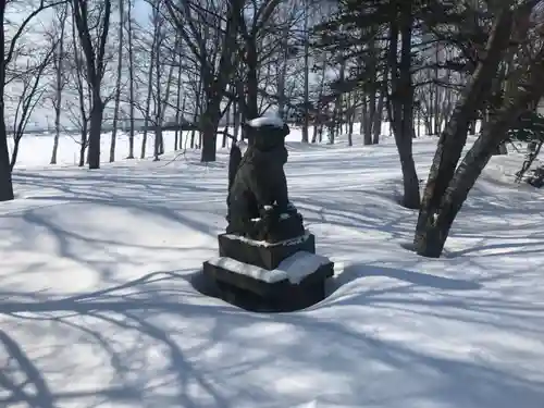 西当別神社の狛犬