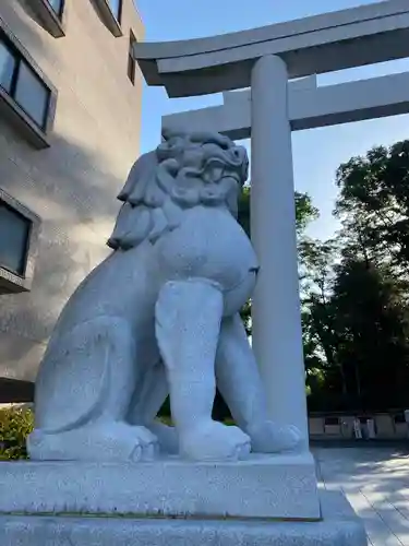 大國魂神社の狛犬